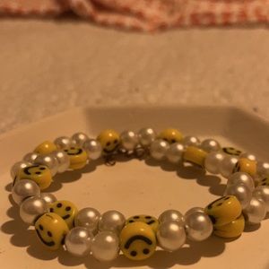 smiley necklace